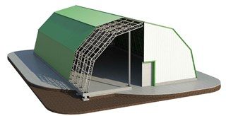Каркасный арочный ангар Ростов-на-Дону