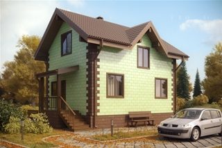 Проекты домов из кирпича 6х7 в Ростове-на-Дону