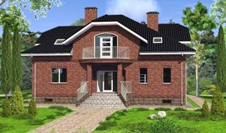 Проекты домов из кирпича 6х10 в Ростове-на-Дону