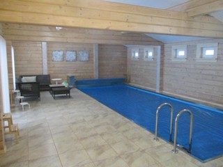 Проекты бань из бруса с бассейном