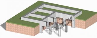 Мелкозаглубленный столбчатый фундамент в Ростове-на-Дону
