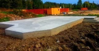 Фото процесса строительства Монолитный фундамент 6 на 6 в Ростове-на-Дону