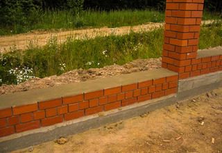 Виды фундаментов для забора в Ростове-на-Дону