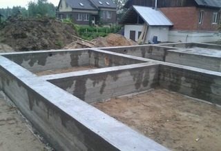 Строительство ленточного фундамента 12 на 12 под ключ