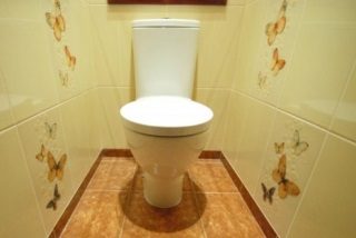 Ремонт туалета в доме корабле в Ростове-на-Дону