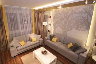 Ремонт гостиной 20 кв. м в Ростове-на-Дону под ключ