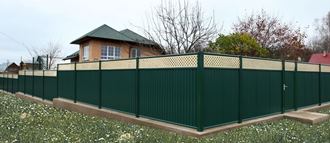 Модульные заборы под ключ в Ростове-на-Дону