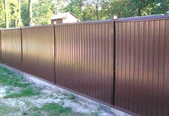 Секционные заборы с установкой в Ростове-на-Дону