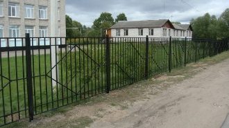 Металлический забор в Ростове-на-Дону